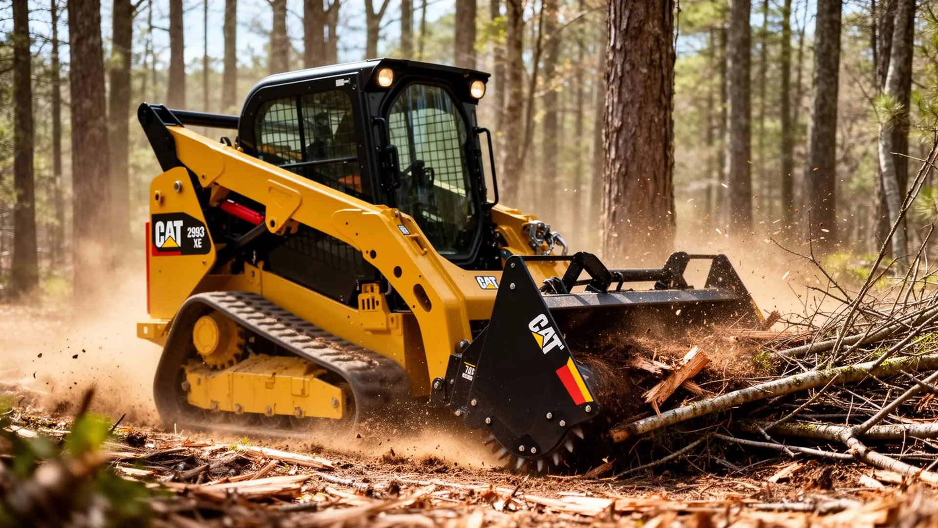 Forestry Line Raking Forestry Mulching in South Jersey | Property Line Land Services